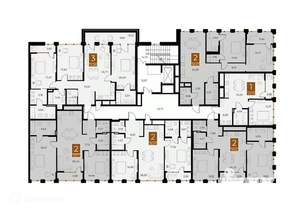 1-к квартира, вторичка, 50м2, 2/9 этаж
