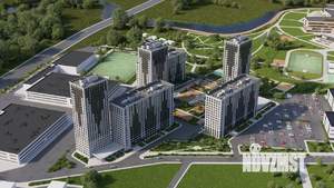 2-к квартира, вторичка, 47м2, 22/25 этаж