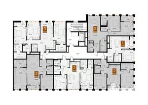 2-к квартира, вторичка, 81м2, 3/8 этаж