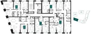 3-к квартира, вторичка, 82м2, 6/13 этаж
