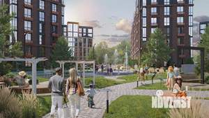 2-к квартира, строящийся дом, 70м2, 3/8 этаж