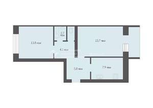 2-к квартира, вторичка, 51м2, 4/5 этаж