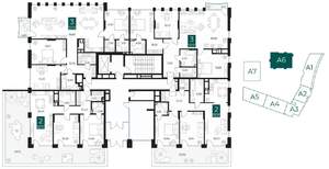 2-к квартира, вторичка, 96м2, 3/14 этаж
