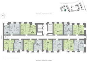 2-к квартира, вторичка, 51м2, 15/17 этаж