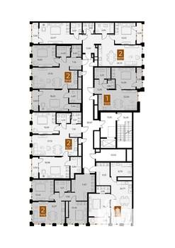 2-к квартира, вторичка, 95м2, 8/8 этаж