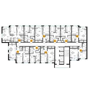 1-к квартира, вторичка, 38м2, 25/25 этаж