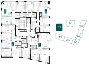 3-к квартира, вторичка, 106м2, 4/8 этаж