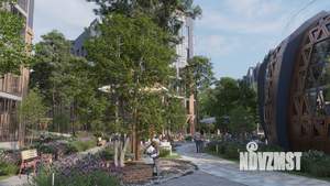 1-к квартира, строящийся дом, 44м2, 5/8 этаж