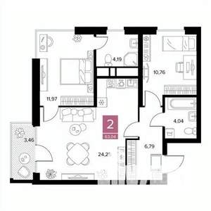 Фото квартиры на продажу (1)