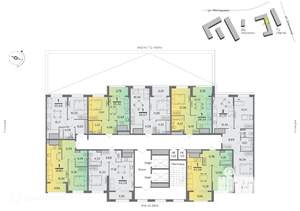 1-к квартира, вторичка, 44м2, 4/17 этаж