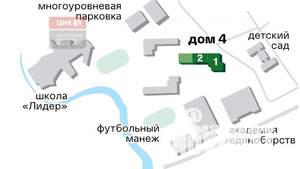 1-к квартира, вторичка, 32м2, 16/25 этаж