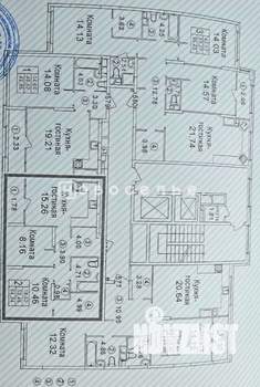 2-к квартира, вторичка, 56м2, 17/22 этаж