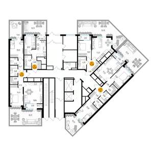 2-к квартира, вторичка, 98м2, 1/25 этаж