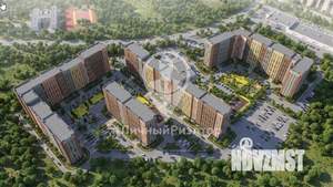 1-к квартира, строящийся дом, 27м2, 6/16 этаж