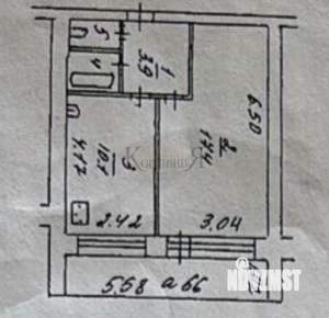 1-к квартира, вторичка, 35м2, 11/12 этаж
