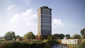 1-к квартира, вторичка, 43м2, 15/25 этаж