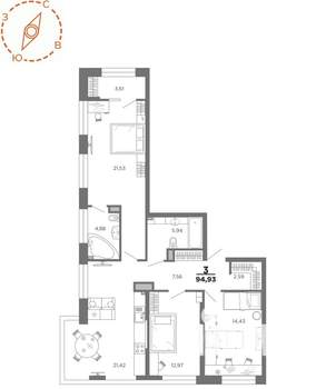 Фото квартиры на продажу (1)