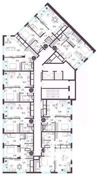 1-к квартира, вторичка, 41м2, 13/18 этаж