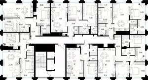 2-к квартира, вторичка, 72м2, 10/20 этаж