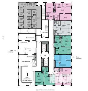 1-к квартира, вторичка, 30м2, 1/21 этаж