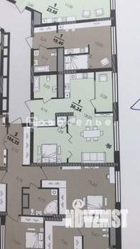 1-к квартира, вторичка, 36м2, 20/22 этаж