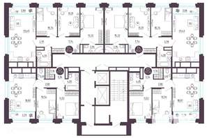 3-к квартира, вторичка, 82м2, 15/19 этаж