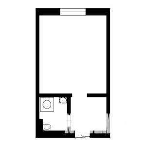 1-к квартира, вторичка, 30м2, 2/2 этаж