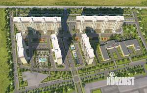 2-к квартира, вторичка, 66м2, 16/25 этаж