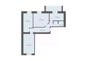 3-к квартира, вторичка, 81м2, 10/10 этаж