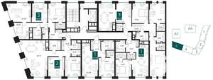 1-к квартира, вторичка, 51м2, 5/13 этаж