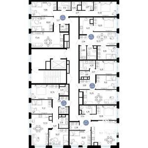 3-к квартира, вторичка, 70м2, 5/14 этаж