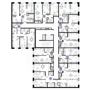 2-к квартира, вторичка, 46м2, 7/14 этаж