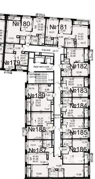 3-к квартира, вторичка, 82м2, 11/23 этаж
