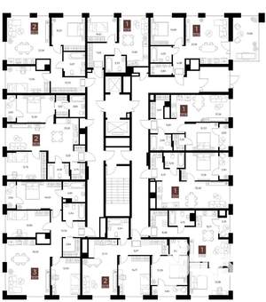 3-к квартира, вторичка, 91м2, 2/15 этаж