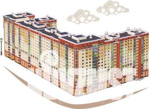 3-к квартира, вторичка, 83м2, 1/16 этаж