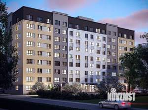 2-к квартира, строящийся дом, 62м2, 9/9 этаж