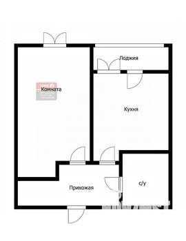 1-к квартира, вторичка, 37м2, 23/25 этаж