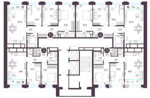 2-к квартира, вторичка, 58м2, 6/19 этаж