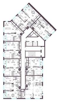 1-к квартира, вторичка, 45м2, 5/18 этаж
