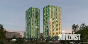 1-к квартира, вторичка, 36м2, 23/26 этаж