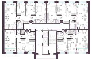 2-к квартира, вторичка, 58м2, 9/19 этаж