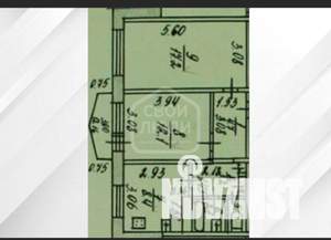 2-к квартира, вторичка, 49м2, 4/5 этаж