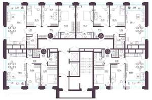 3-к квартира, вторичка, 82м2, 15/19 этаж