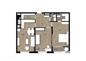 2-к квартира, вторичка, 68м2, 5/17 этаж
