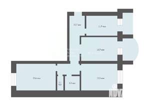 3-к квартира, вторичка, 91м2, 6/10 этаж