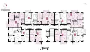 1-к квартира, вторичка, 42м2, 6/9 этаж