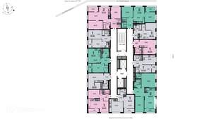1-к квартира, вторичка, 40м2, 21/22 этаж