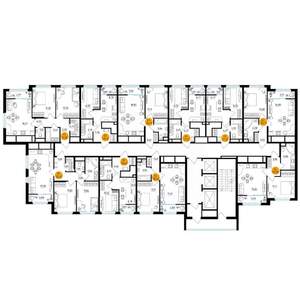 2-к квартира, вторичка, 58м2, 8/25 этаж