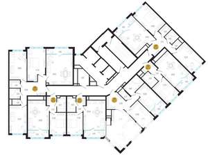 2-к квартира, вторичка, 77м2, 12/25 этаж