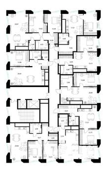 2-к квартира, вторичка, 70м2, 7/17 этаж